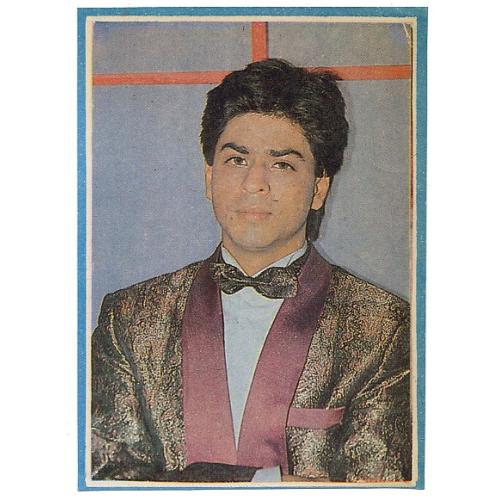 Shah Rukh Khan * Vintage Bollywood Postcard * (BLANK)