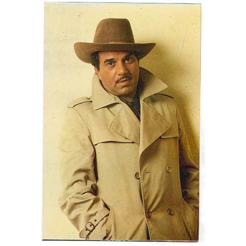 Dharmendra * Vintage Bollywood Postcard *