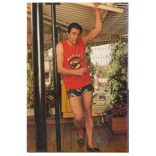 Dharmendra * Vintage Bollywood Postcard *