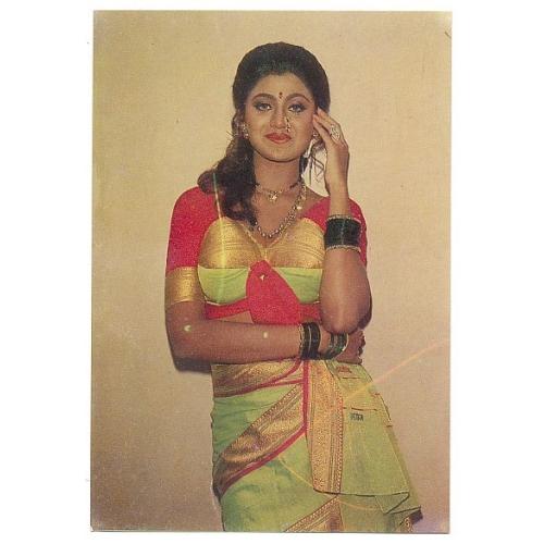 Shilpa Shetty * Vintage Bollywood Postcard *