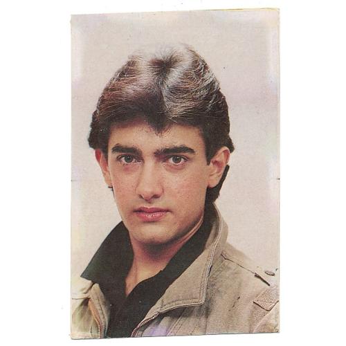 Aamir Khan * Vintage Bollywood Postcard *