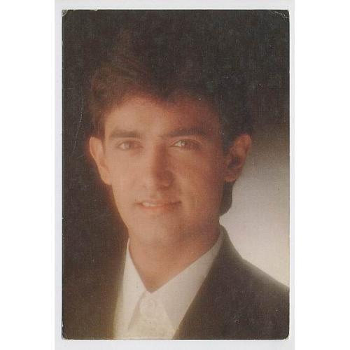 Aamir Khan * Vintage Bollywood Postcard *