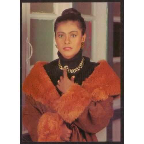 Kajol * Vintage Bollywoord Postcard * (Relianse 2250) (S1)