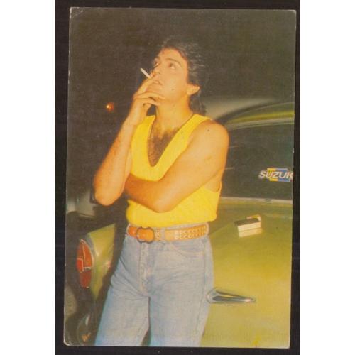 Aamir Khan * Vintage Bollywoord Postcard * (C.C.) (S1)