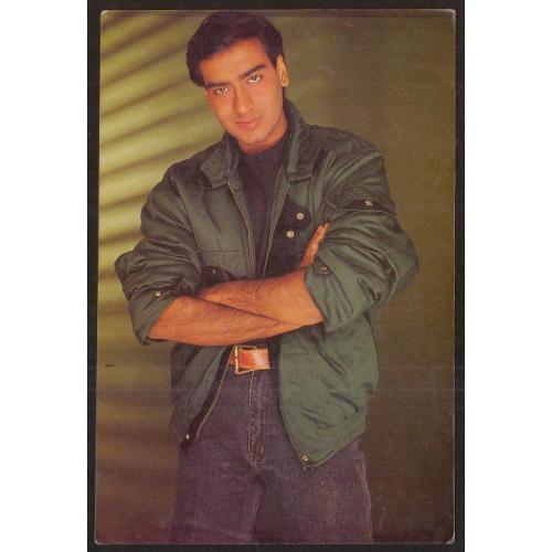 Ajay Devgan * Vintage Bollywoord Postcard * (Beauty 2659) (S1)
