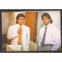 Sunil Shetty and Saif * Vintage Bollywoord Postcard * (Universal) (S1)