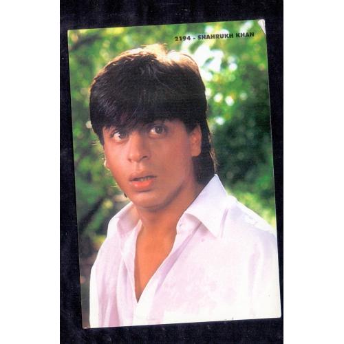 Shahrukh Khan * Vintage Bollywoord Postcard * (ROYAL) (A11)