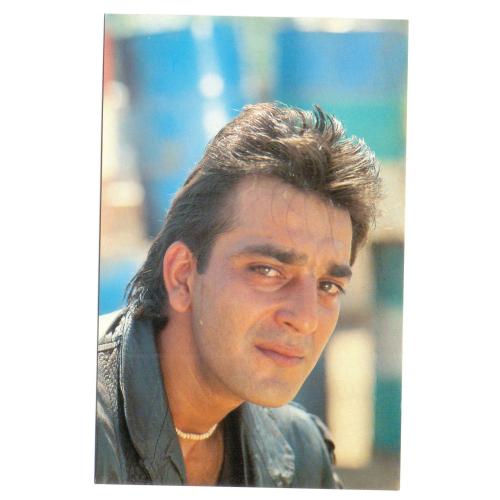 Sanjay Dutt   * Vintage Bollywoord Postcard * (BAP) (A8)
