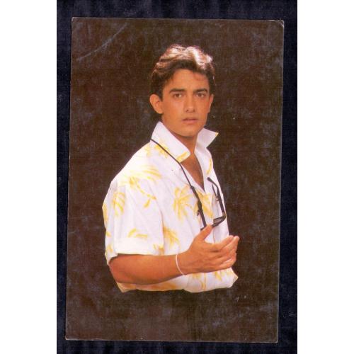 Aamir Khan * Vintage Bollywoord Postcard * (Card) (A10)