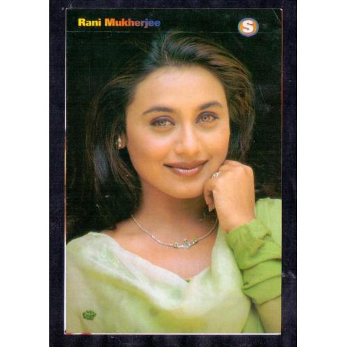 Rani Mukherjee * Vintage Bollywoord Postcard * (SABAH)  (A10)