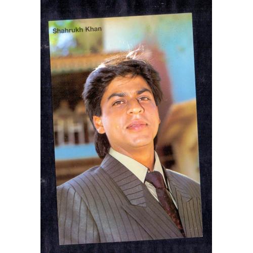 Shahrukh Khan * Vintage Bollywoord Postcard * (NAYAB) (A10)