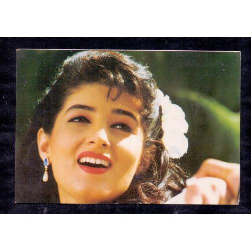 Twinkle Khanna * Vintage Bollywoord Postcard * (JAIN) (A10)