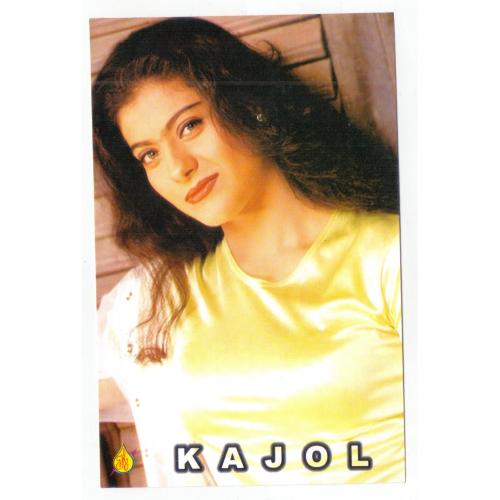 Kajol  * Vintage Bollywoord Postcard * (PAKISTAN) (A8)