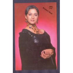 Madhuri Dixit * Vintage Bollywoord Postcard * (Ruby) (A8)