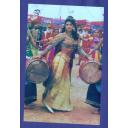 Twinkle Khanna * Vintage Bollywood Postcard * (RUBY) (A-02)